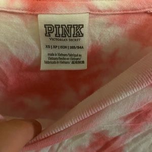 Tie-Dye, Pink, PINK/Victorias Secret, Long Sleeved T-Shirt